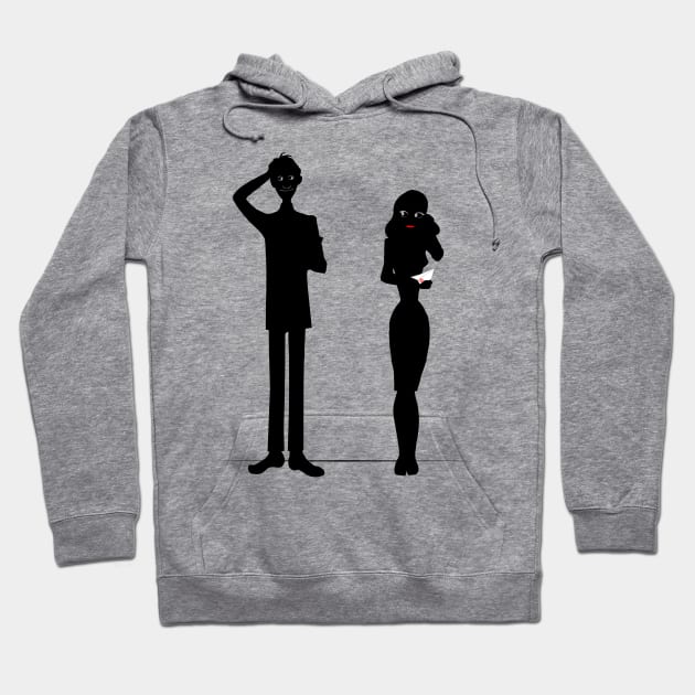 A kiss of Paper Hoodie by RosettaP